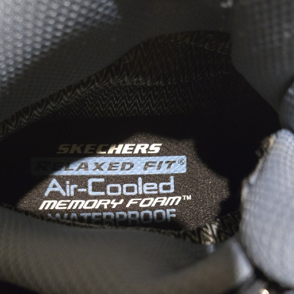 Skechers Trego Alpine Hiking Walking Boots Navy - Picture 3 of 11